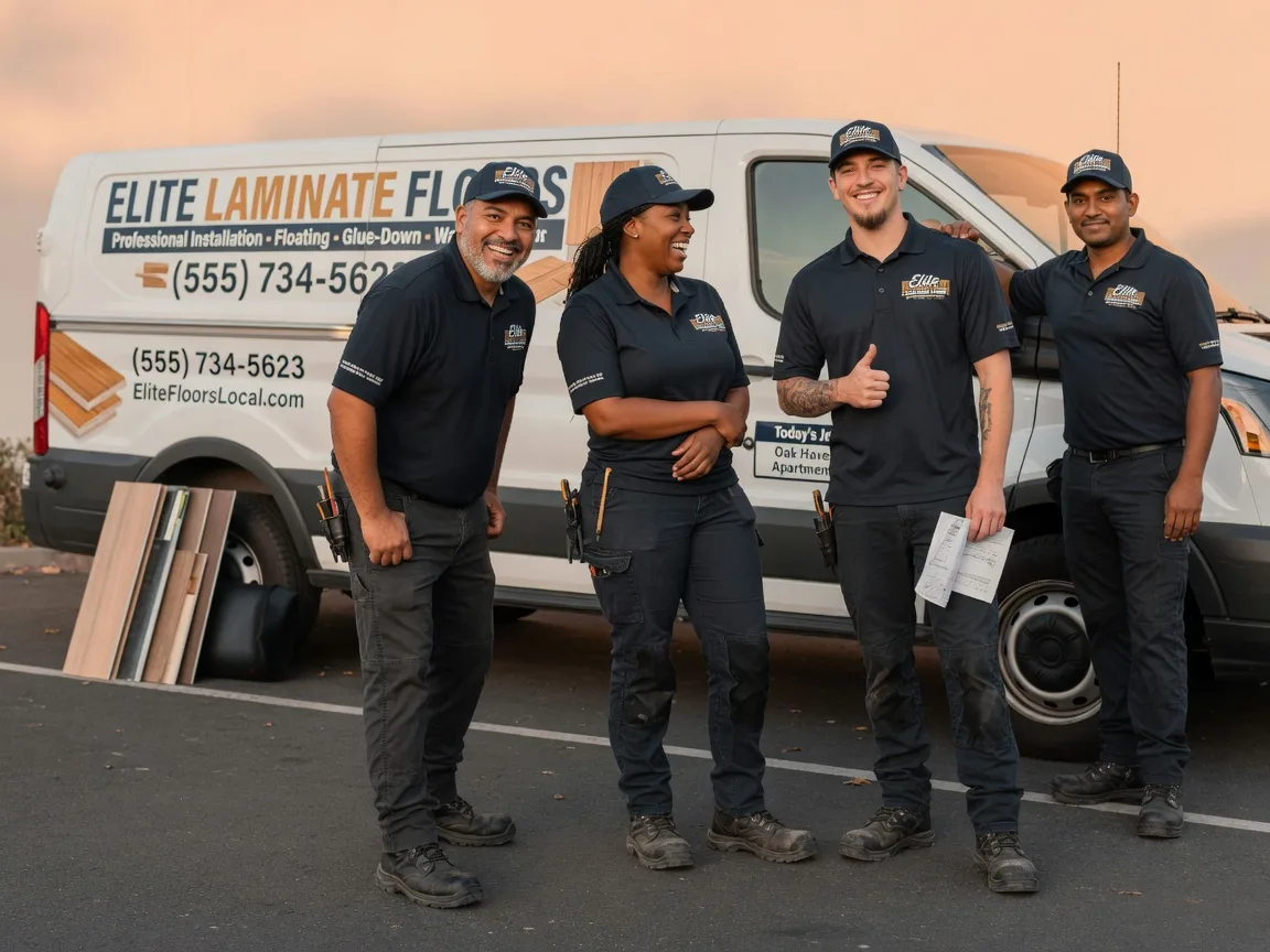 Laminate flooring installation company in Columbus City, IA